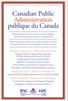 Canadian Public Administration-administration Publique Du Canada